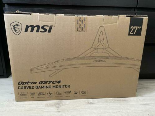 MSI optix G27C4 curved gaming monitor