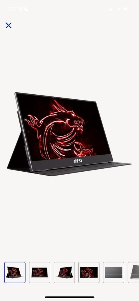 MSI Optix MAG161V - IPS Portable Gaming Monitor - 15.6 Inch