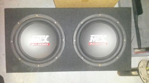 MTX audio subwoofers 2 x 12034 RT12AV