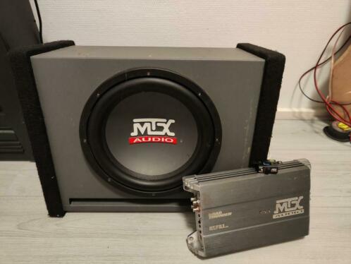 MTX RT12DV Subwoofer en MTX RT251 MonoBlock