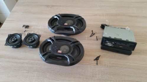 MTX speakerset  Pioneer radio