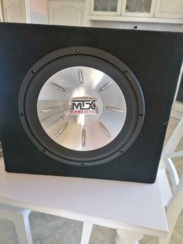 Mtx subwoofer met versterker