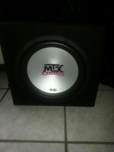 Mtx woofer in kist