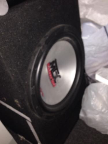 Mtx woofer  JBL versterker te koop