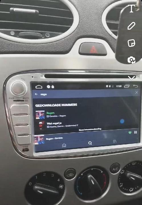 Multi media scherm ford focus  Mondeo  Carplay en Android