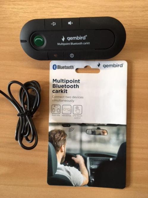 Multipoint Bluetooth Carkit Gembird   Nieuw in de verpakking