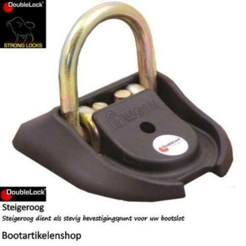 Muuranker  steigeroog voor uw visboot, DoubleLock Dock Lock