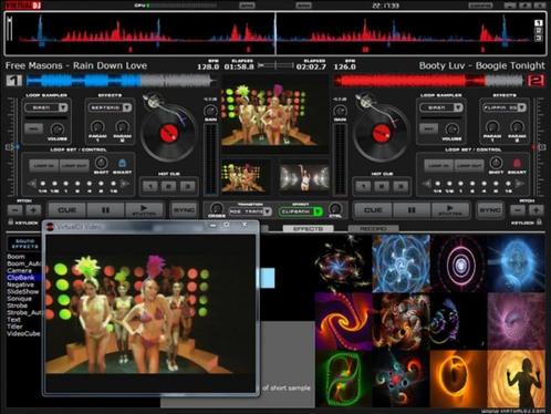 Muziekprogramma Virtueel DJ 5.2 -- 7.2 -- 7.5