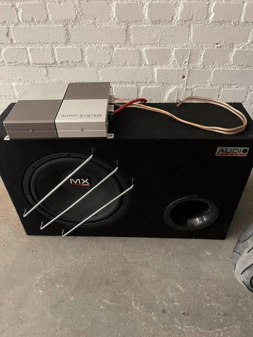 MX audio Subwoofer met versterker