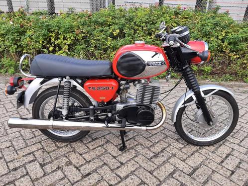 MZ TS 2501  1980  Gerestaureerd  Nieuwstaat TS250 2 tak