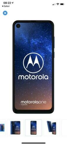 Nagenoeg nieuwe Motorola One Vision 128GB