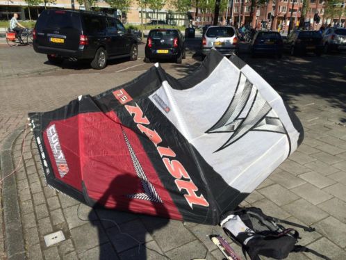 naish cult 7,5 m kite en bar compleet topkite