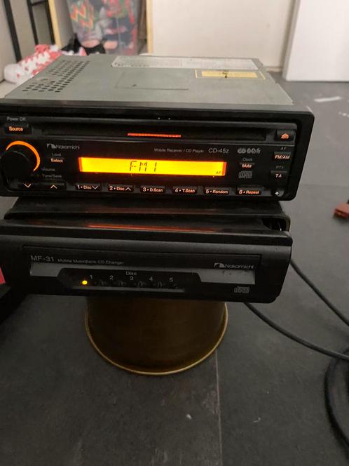 Nakamichi autoradio met 5 cd musicbank