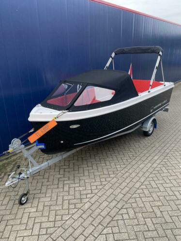 Namare 485XLtohatsu 9.8pk 4t bouwjaar 2018nieuwe trailer