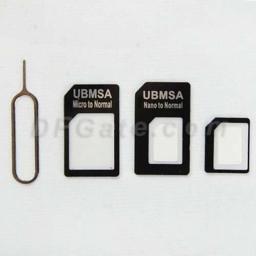 Nano SIM Adapter Micro Sim Kaart Adapter Iphone Ipad 