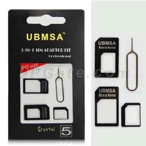 Nano SIM Adapter Micro Sim Kaart Adapter Iphone Ipad 