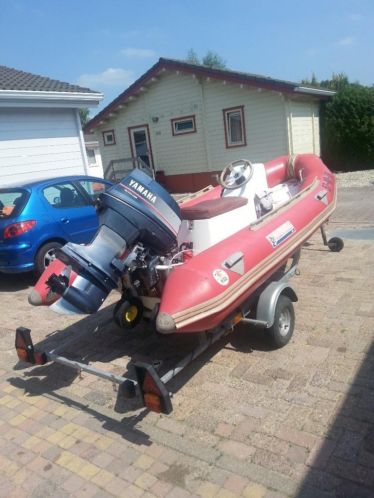 narwhal 3.60 met 40 pk yamaha autolube en trailer