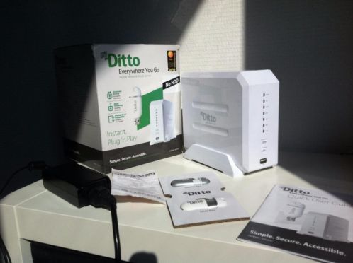 NAS MyDitto plug and play Dual Bay SATA, keys en app