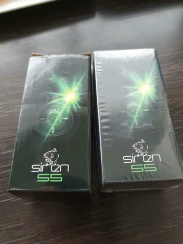 Nash siren s5 green 2 maal nieuw met batterijen 2020