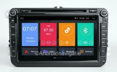 Navigatie Android 10 Geschikt voor Polo Golf Transporter T5