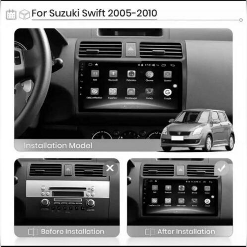Navigatie Android 10.0 Bluetooth usb Suzuki Swift 10 inch