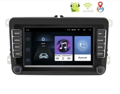 Navigatie Android Bluetooth Rns Vw Polo golf Rns510 look