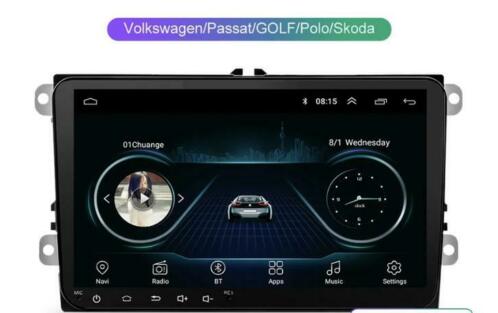 Navigatie Bluetooth Android 8.1 VWSeatSkoda golf polo rns