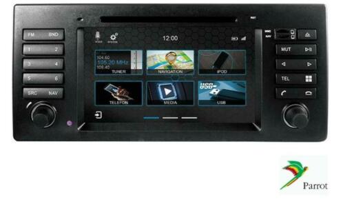 Navigatie bmw e39 bouwjaar 1997 dvd carkit android 8 usb dab