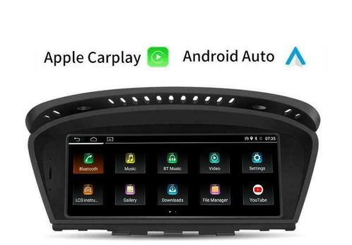Navigatie BMW E60 android 10 carkit carplay android auto usb