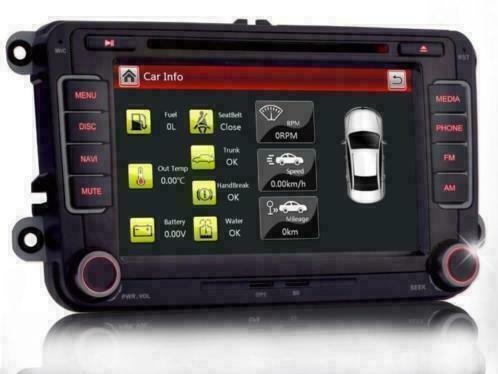 Navigatie DVD GPS USB Bluetooth Autoradio radio SKODA