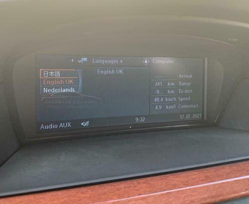 Navigatie iDrive taal aanpassen naar Nederlands BMW  Mini
