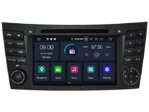 Navigatie mercedes E klasse W211 dvd carkit android 9 usb