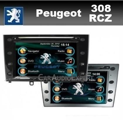NAVIGATIE Peugeot 206 207 307 308 4007 508 3008 GPS radio HD