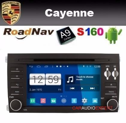 Navigatie Porsche Cayenne radio android 4.4 kitkat dvd wifi