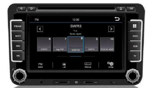 Navigatie Volkswagen RNS 510 dvd carkit carplay usb DAB