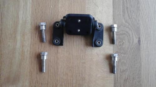 Navigatiehouder zwart incl. 4x M8 Schroeven