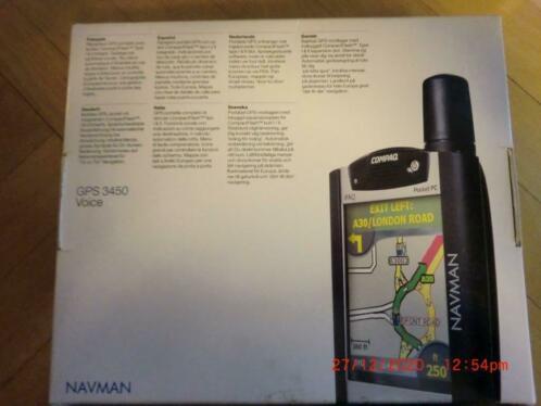 Navman GPS 3450 (voice) voor Ipaqx27s