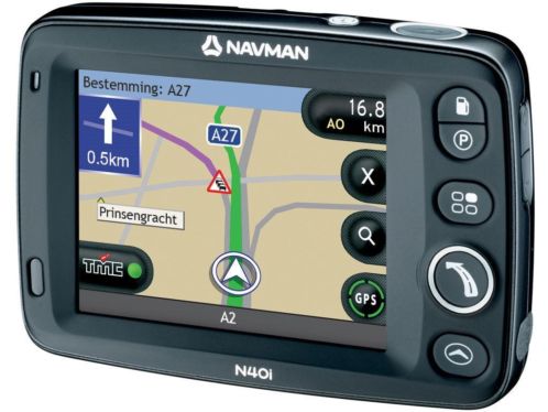 Navman N40i navigatiesysteem (met zeer veel accessoires)