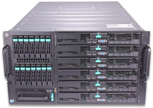 NEC Flexpower blade-chassis MFSYS25  6 blades