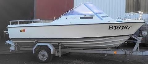 Neptune 550 cuddy inboard opknapper