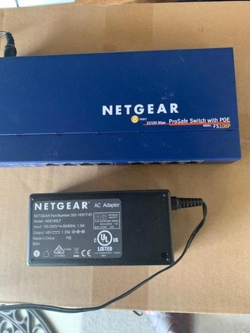 Netgaer 8 port 10100Mbps Pro Safe Switch with Poe