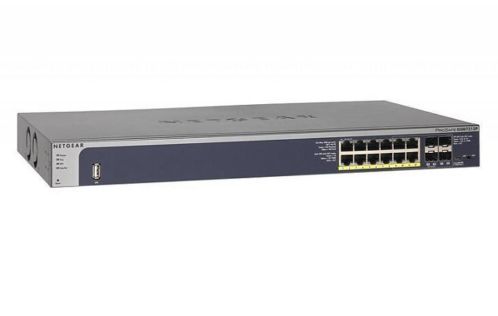 Netgear 12-port GE PoE L2 Managed