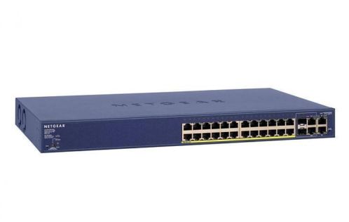 Netgear 24-Port Smart Switch, 4 Gbit prt 24 PoE195W