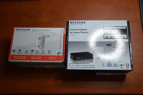 NETGEAR 500Mbps powerlineset (5 apparaten)