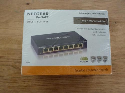 Netgear 8 poorts switch nieuw