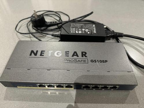 Netgear 8 port PoE switch (GS108P)