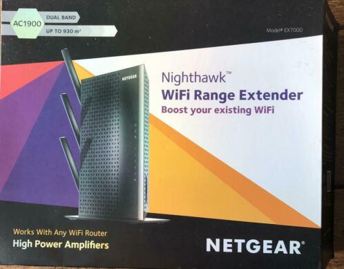 NETGEAR EX7000 Nighthawk AC1900 WiFi Range Extender