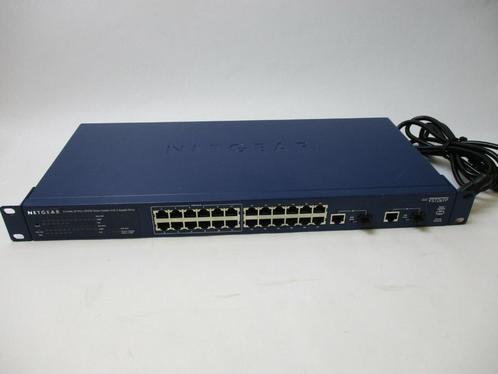 Netgear FS726TP 24x Ports POE Switch met 2x Gigabit Port