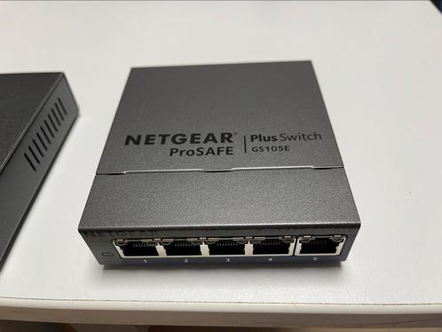 Netgear GS105Ev2 Prosafe Plus 5-poorts switch