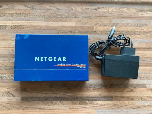 Netgear gs108 switch (8 poort)